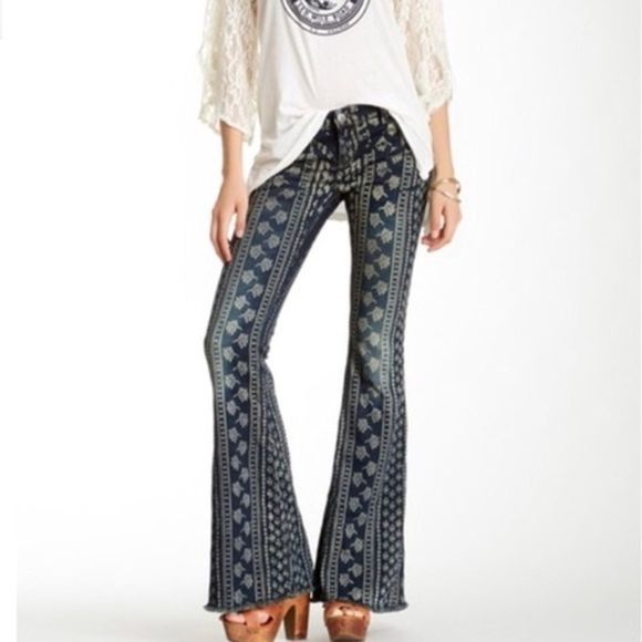 Free People Denim - Free People Mantra Bali Print Jeans 28